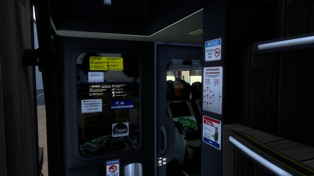 ETS2 Mod Bus G8 DD 1800 Mercedes-Benz 8x2