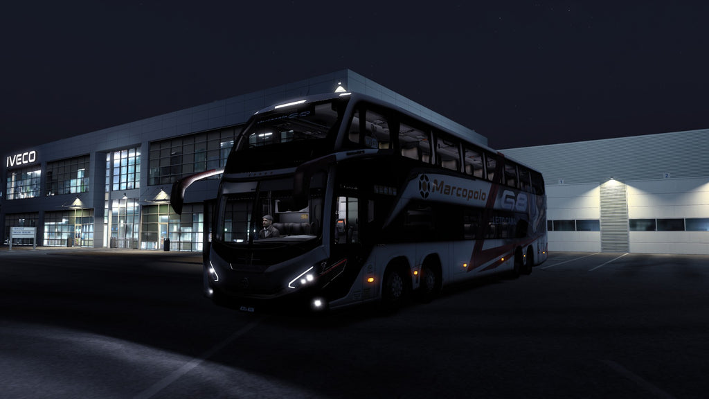 ETS2 Mod Bus G8 DD 1800 Mercedes-Benz 8x2