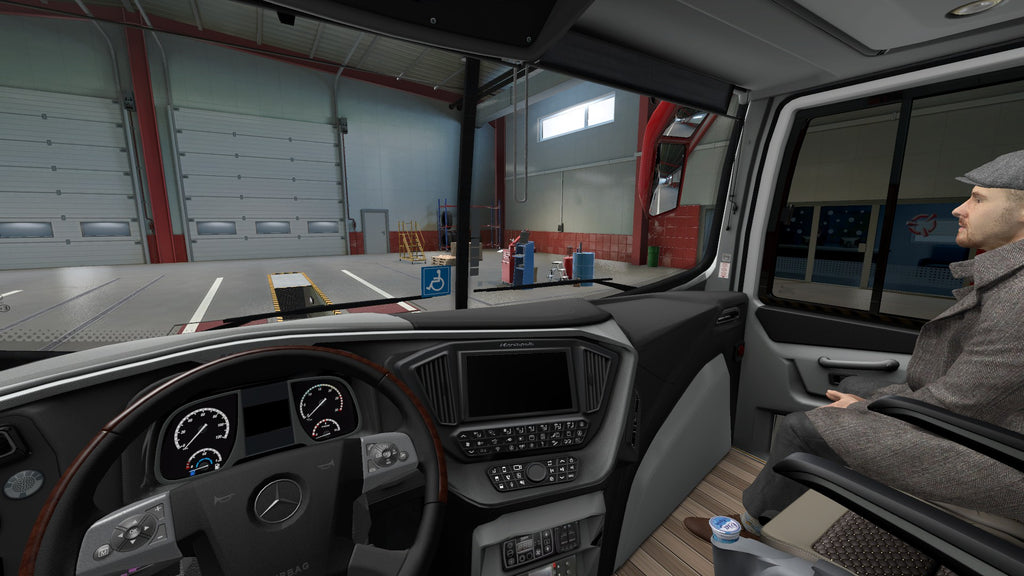 ETS2 Mod Bus G8 DD 1800 Mercedes-Benz 8x2