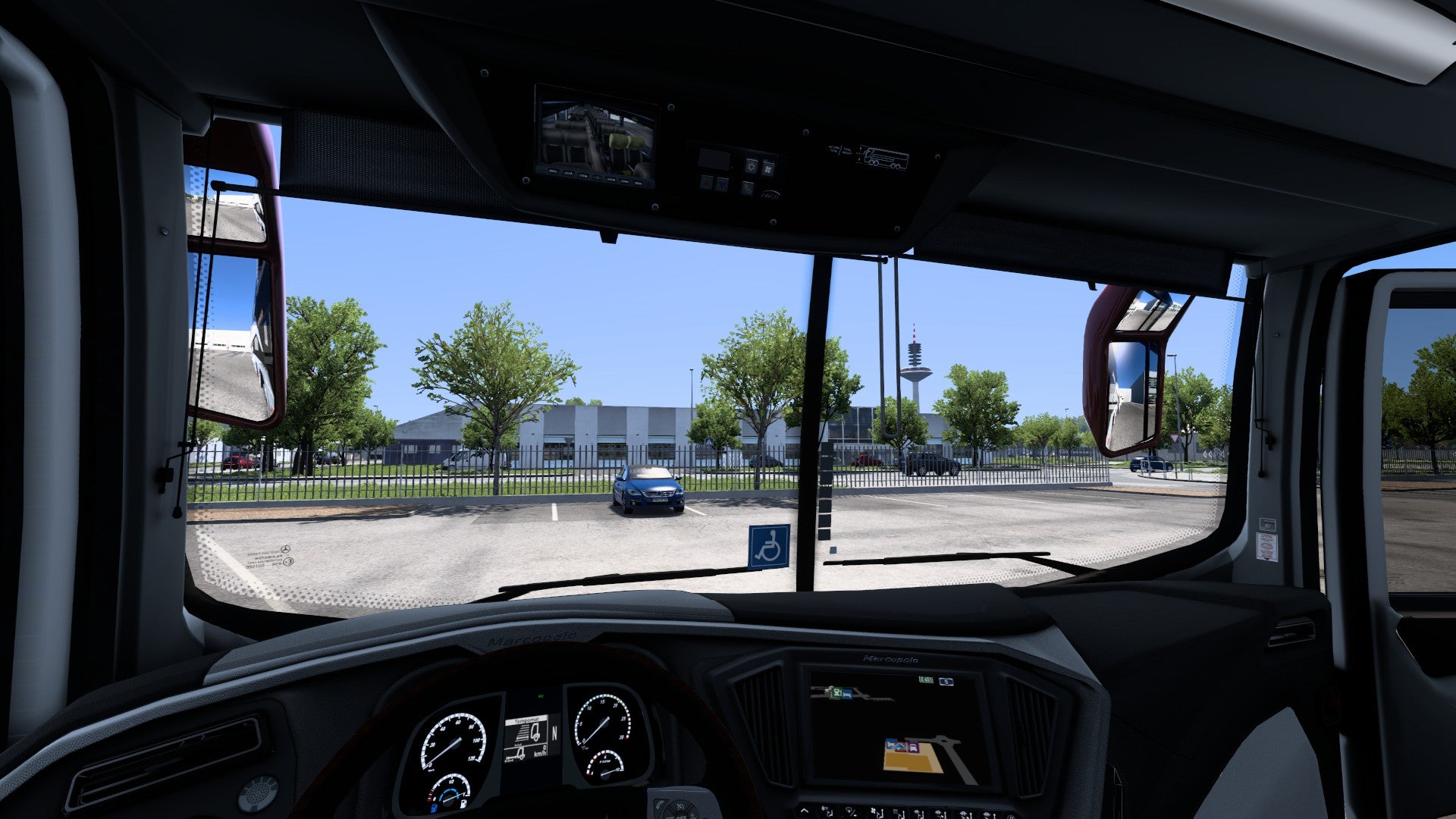 ETS2 Mod Bus G8 DD 1800 Mercedes-Benz 8x2