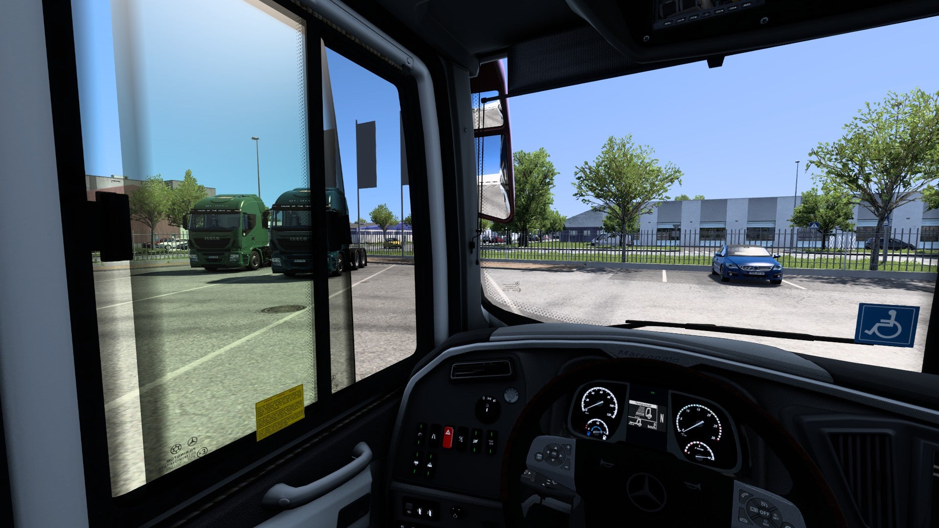 ETS2 Mod Bus G8 DD 1800 Mercedes-Benz 8x2