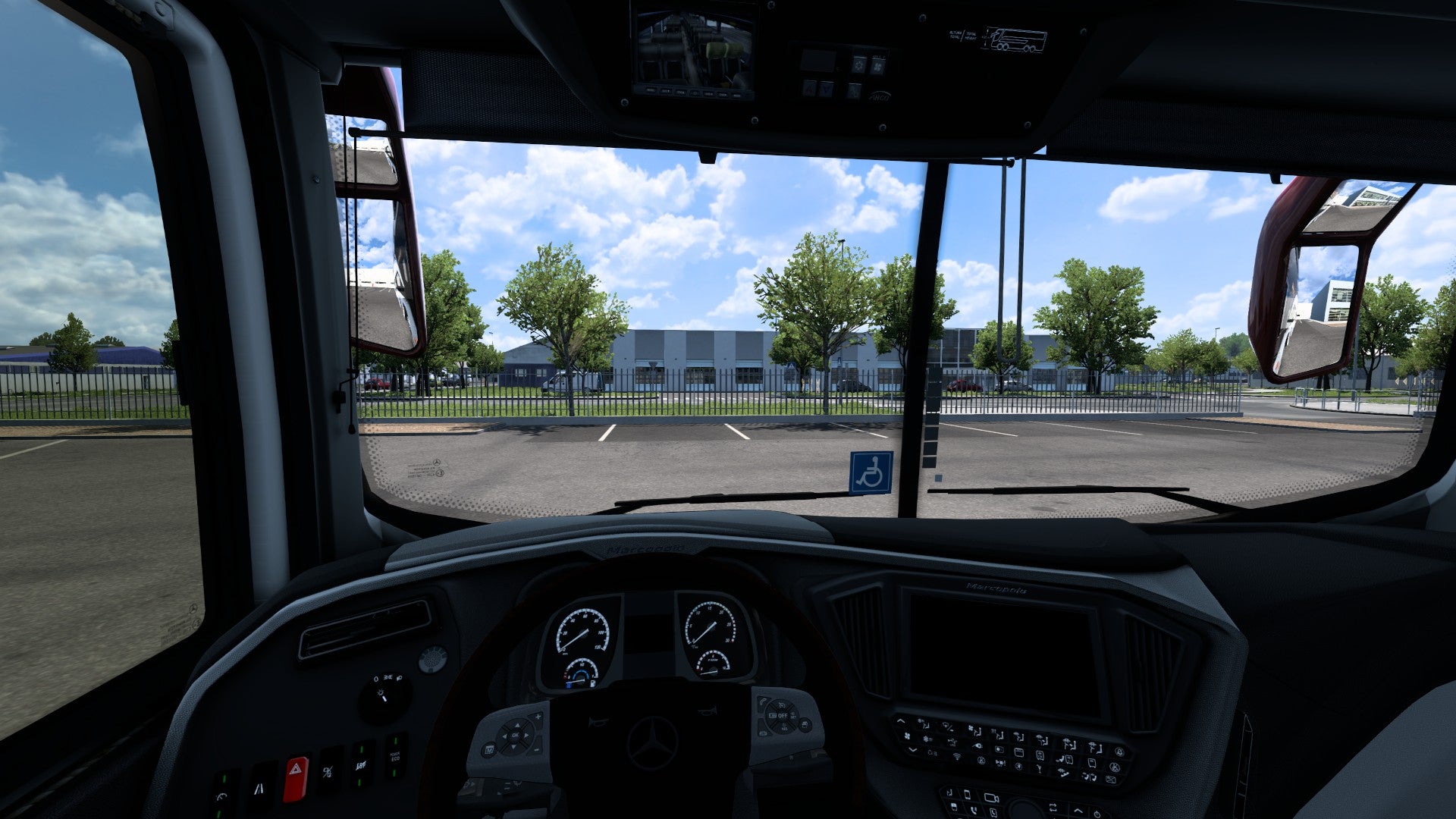 ETS2 Mod Bus G8 DD 1800 Mercedes-Benz 8x2