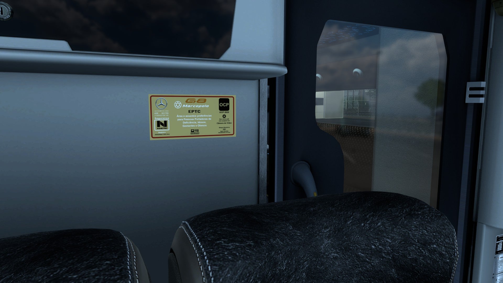ETS2 Mod Bus G8 DD 1800 Mercedes-Benz 8x2