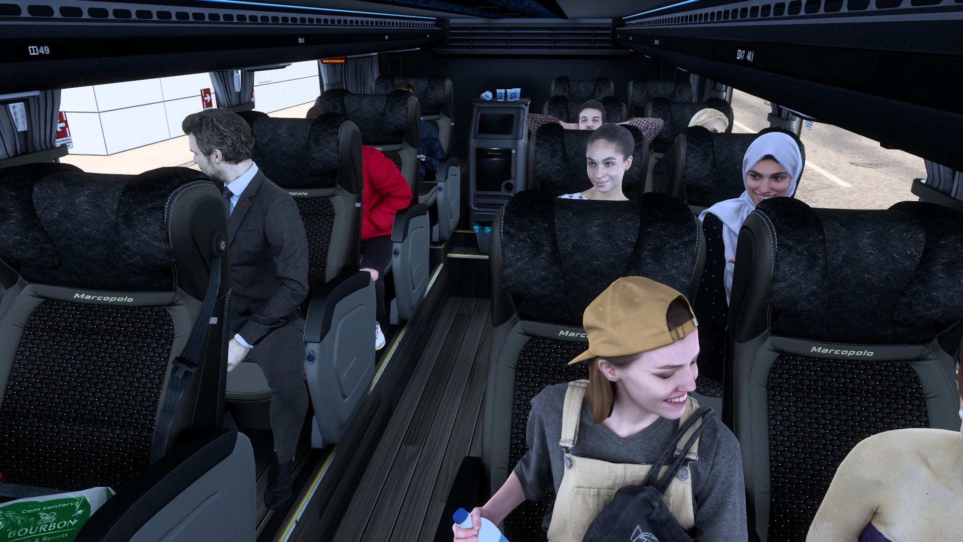 ETS2 Mod Bus G8 DD 1800 Mercedes-Benz 8x2