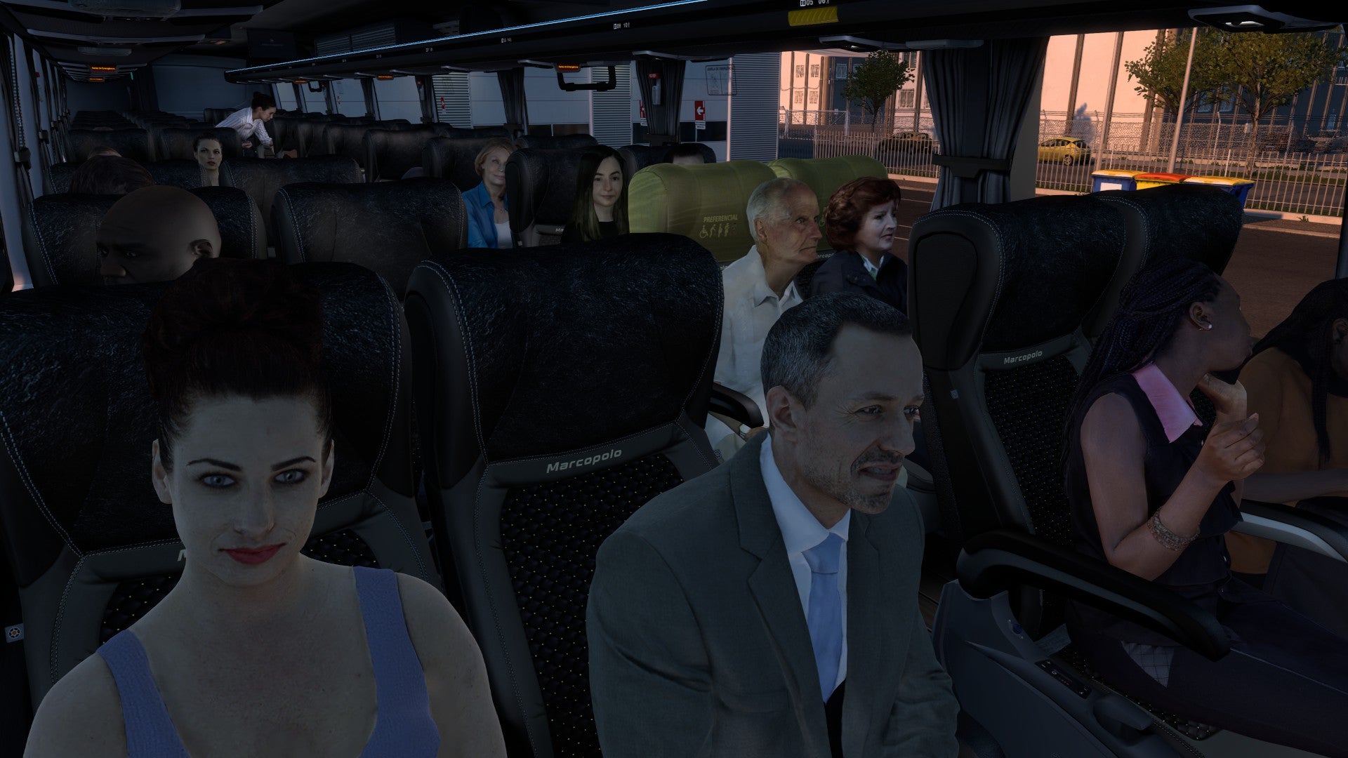ETS2 Mod Bus G8 DD 1800 Mercedes-Benz 8x2