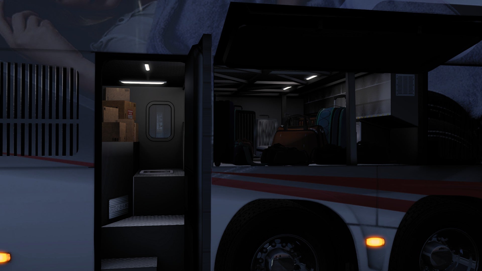 ETS2 Mod Bus G8 DD 1800 Mercedes-Benz 8x2