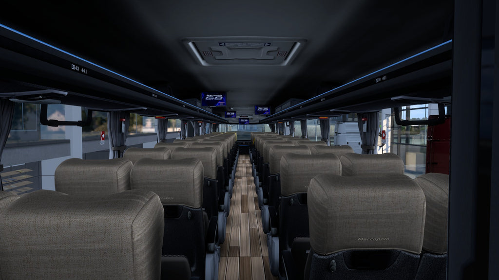 ETS2 Mod Bus G8 DD 1800 Mercedes-Benz 8x2