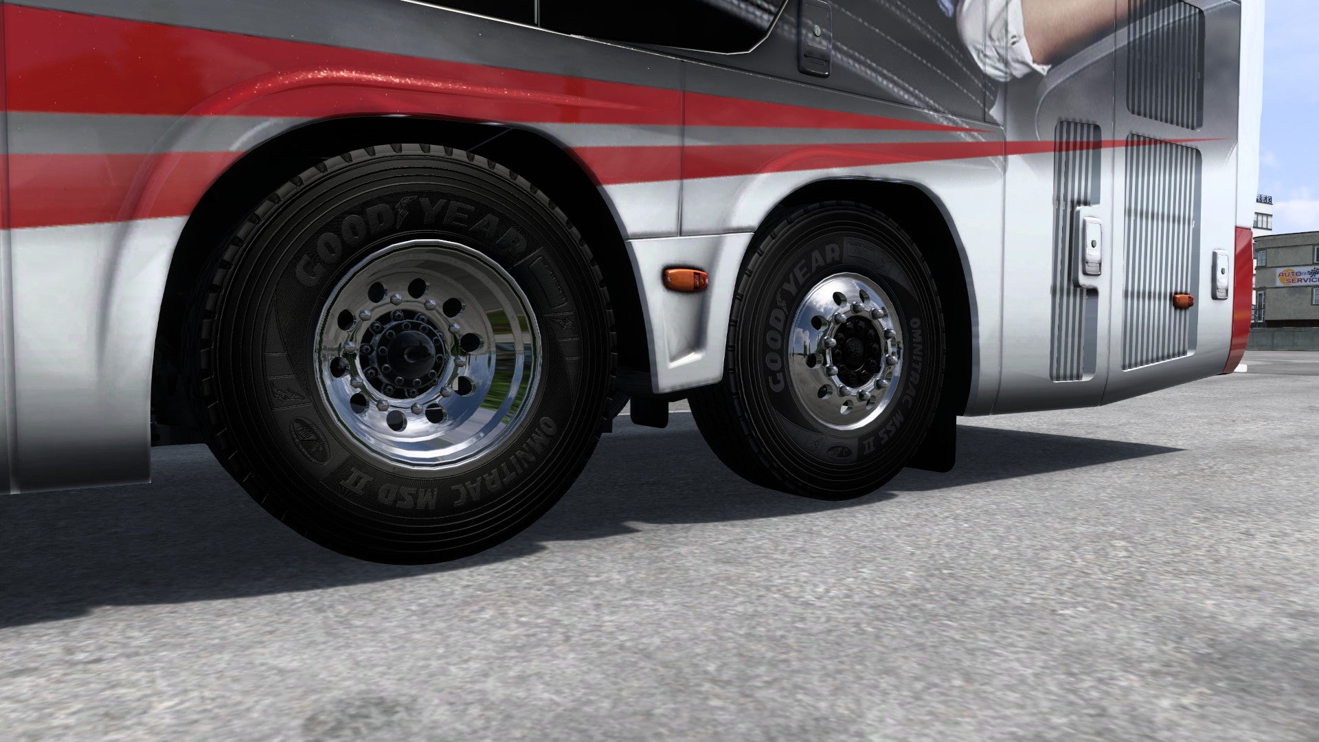 ETS2 Mod Bus G8 DD 1800 Mercedes-Benz 8x2