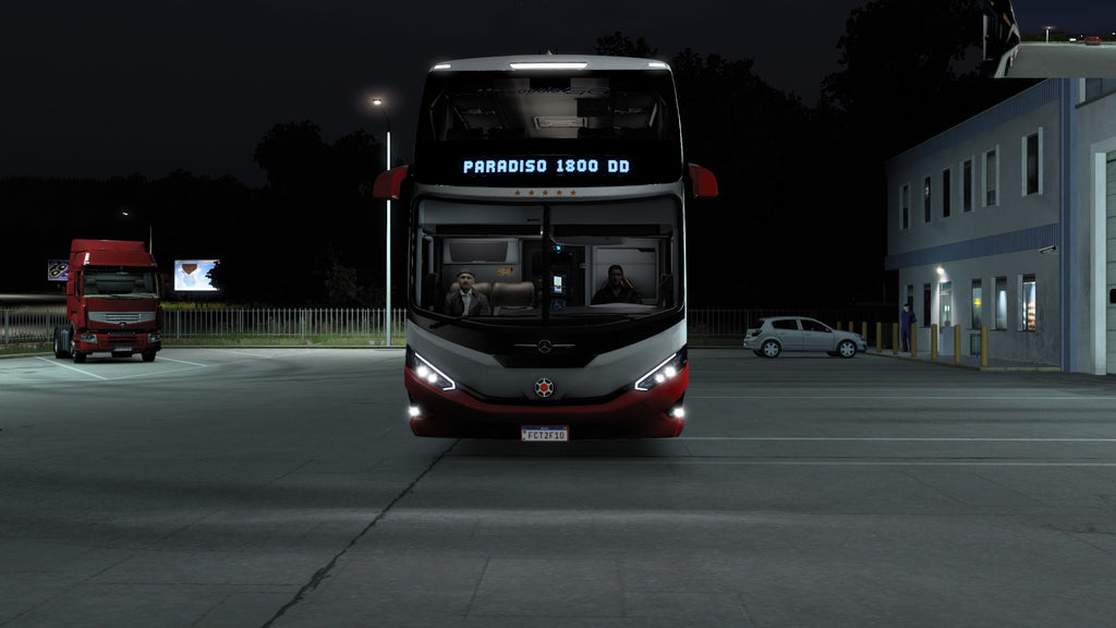 ETS2 Mod Bus G8 DD 1800 Mercedes-Benz 8x2