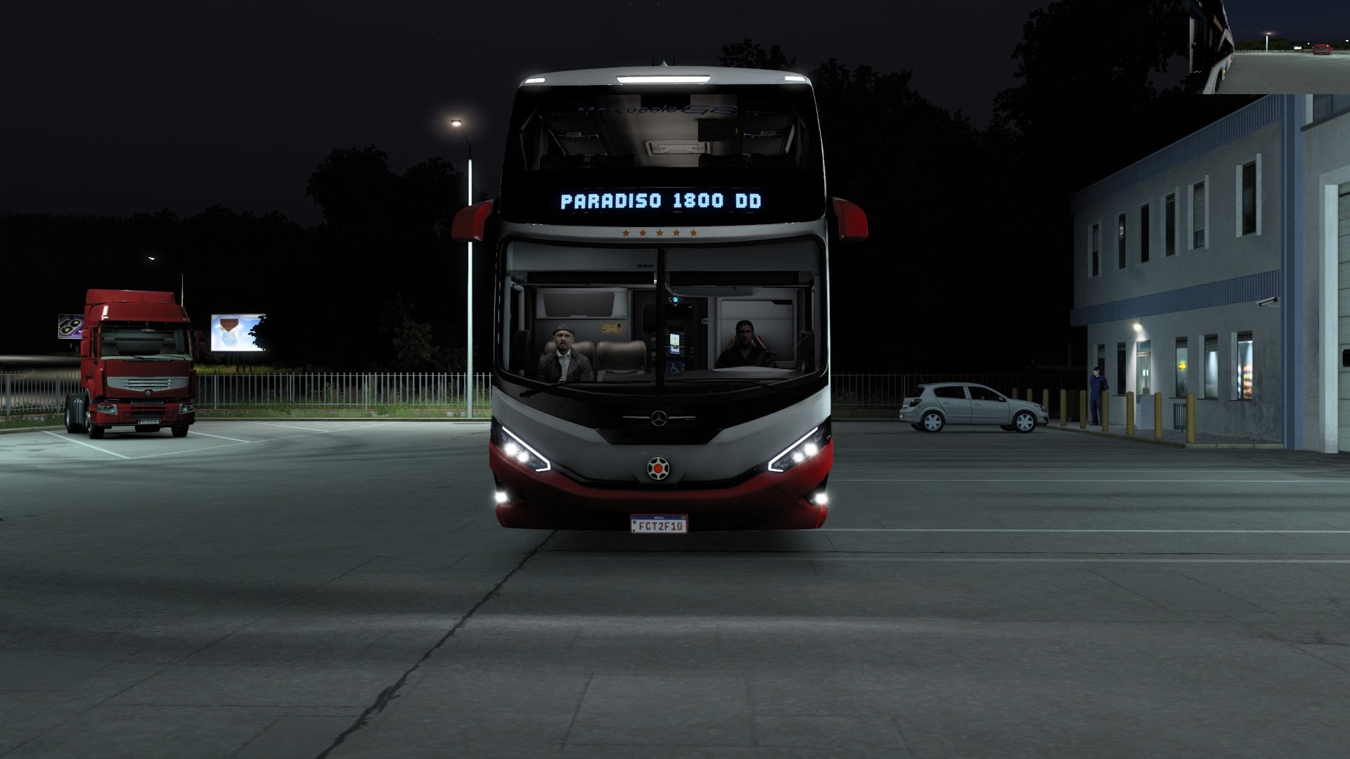 ETS2 Mod Bus G8 DD 1800 Mercedes-Benz 8x2