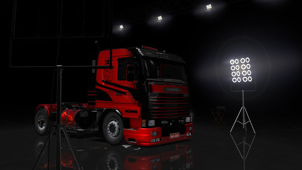 ETS2 Mod 143H Scania Delantero Completo 4x2 y 6x2