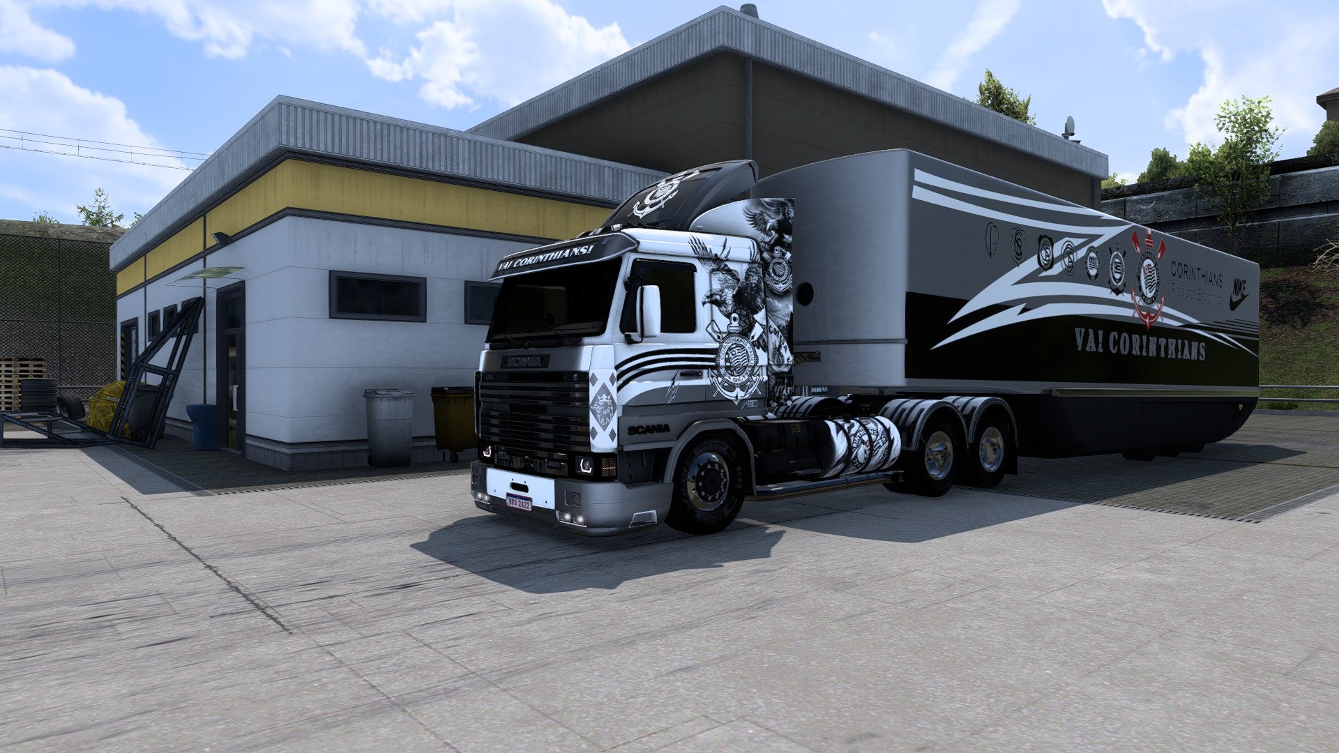 ETS2 Mod 143H Scania Delantero Completo 4x2 y 6x2