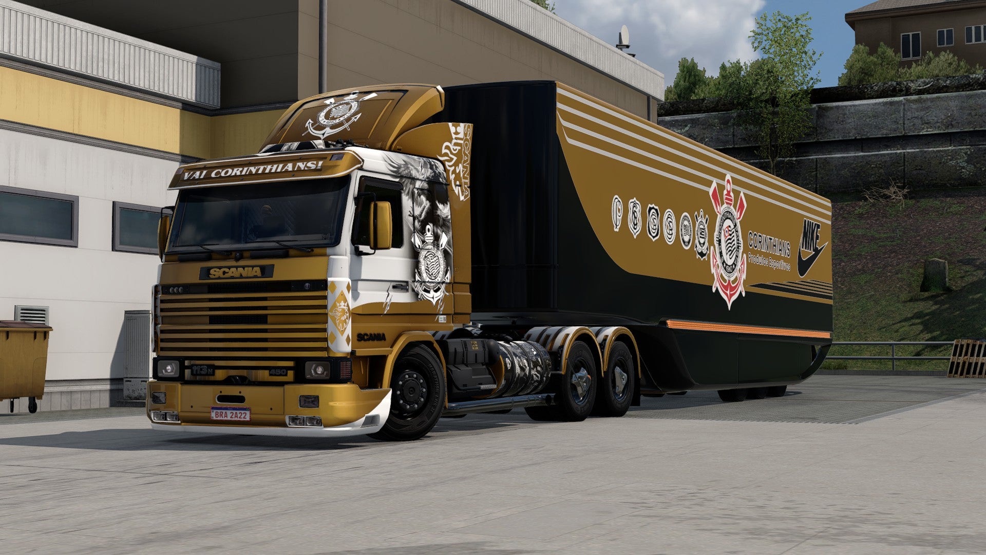 ETS2 Mod 143H Scania Delantero Completo 4x2 y 6x2