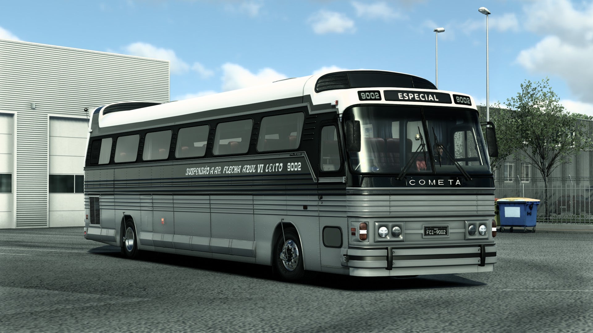 ETS2 Mod Bus CMA Scania Flecha Azul VI Leito