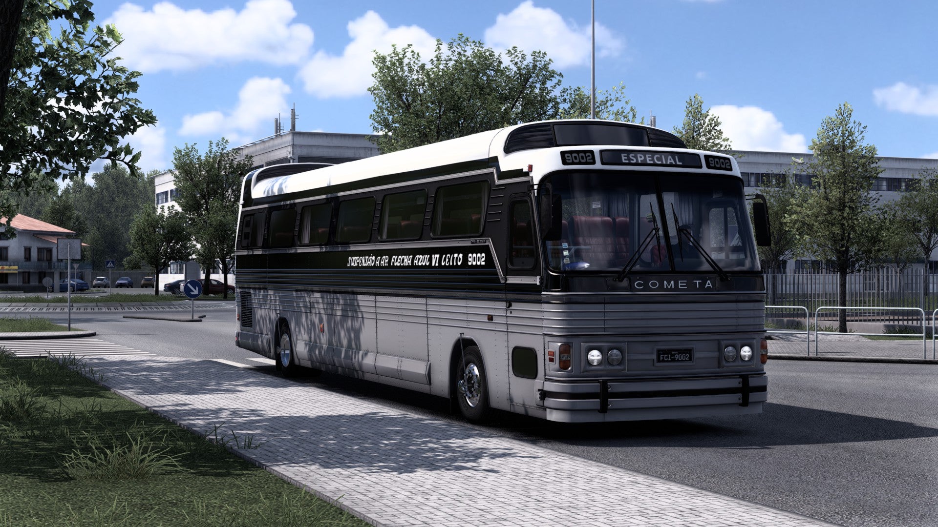 ETS2 Mod Bus CMA Scania Flecha Azul VI Leito