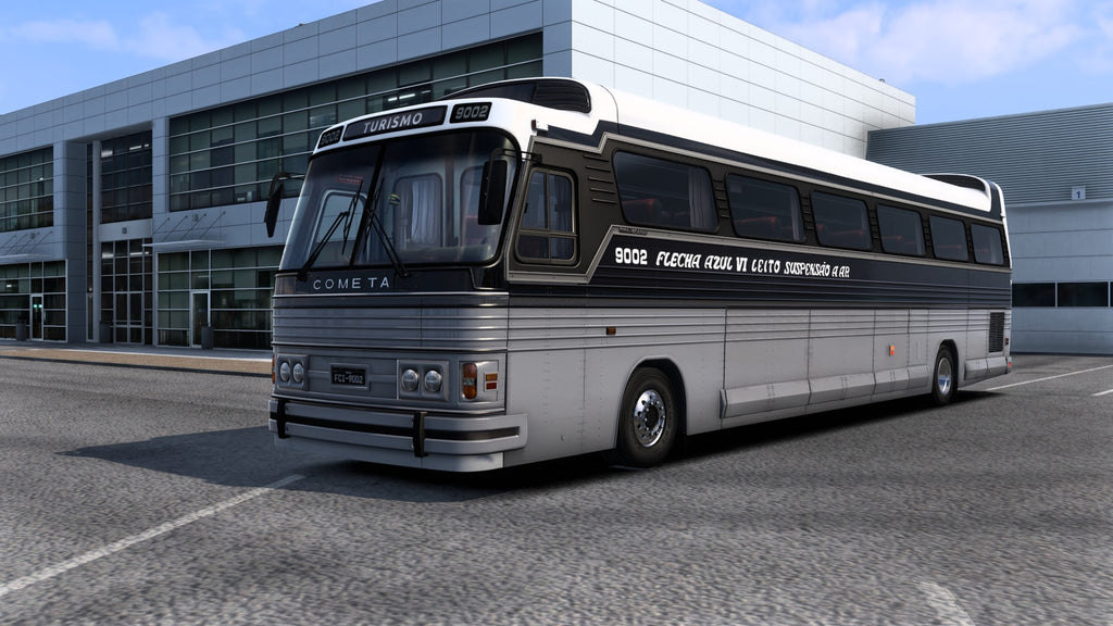 ETS2 Mod Bus CMA Scania Flecha Azul VI Leito