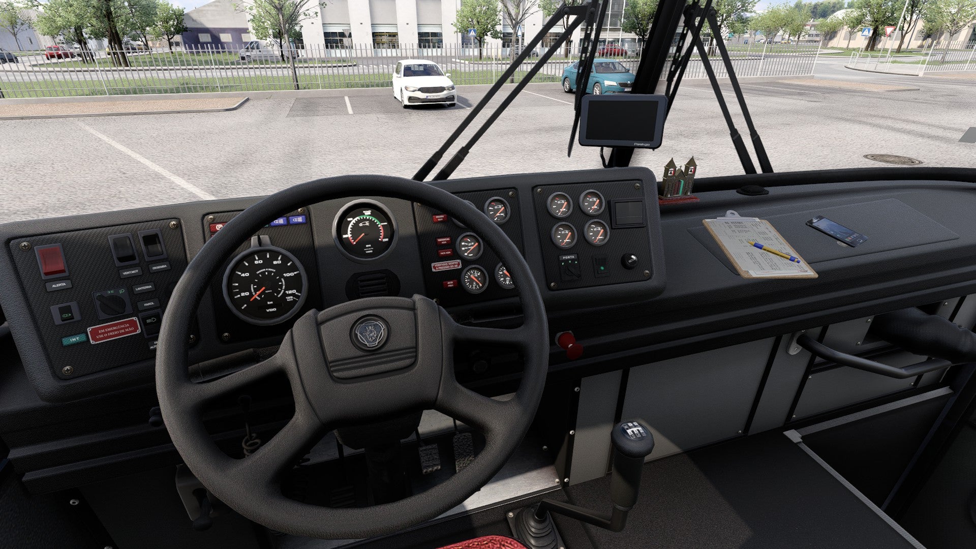 ETS2 Mod Bus CMA Scania Flecha Azul VI Leito