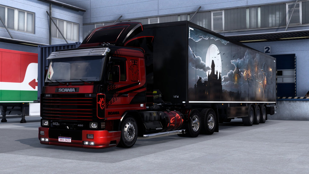 ETS2 Mod 143H Scania Delantero Completo 4x2 y 6x2