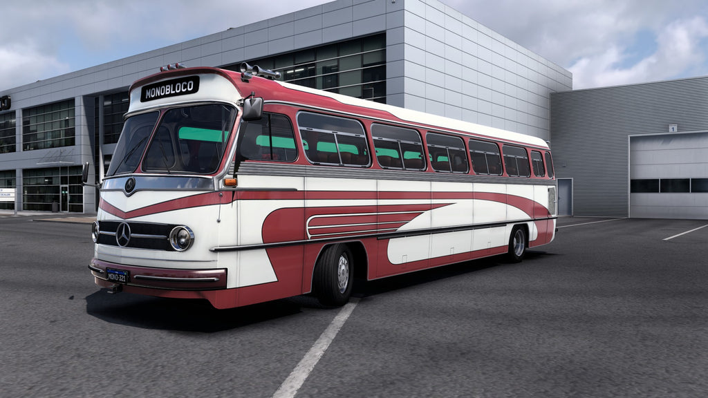 ETS2 Mod Bus Monoblobo O-321 4x2 Mercedes-Benz