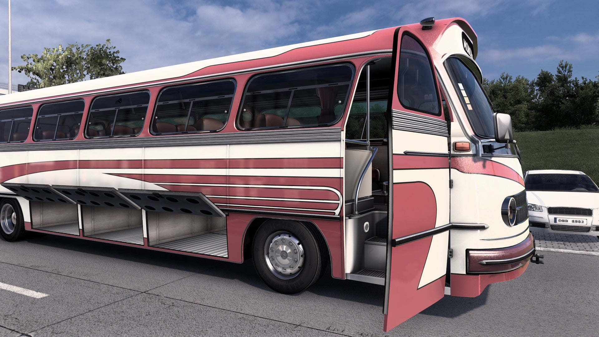 ETS2 Mod Bus Monoblobo O-321 4x2 Mercedes-Benz