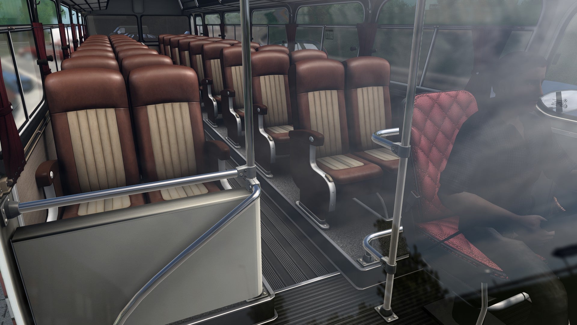 ETS2 Mod Bus Monoblobo O-321 4x2 Mercedes-Benz