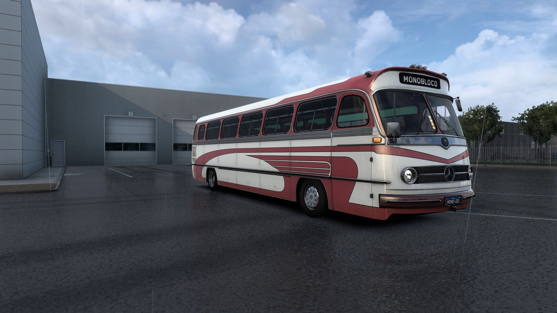 ETS2 Mod Bus Monoblobo O-321 4x2 Mercedes-Benz