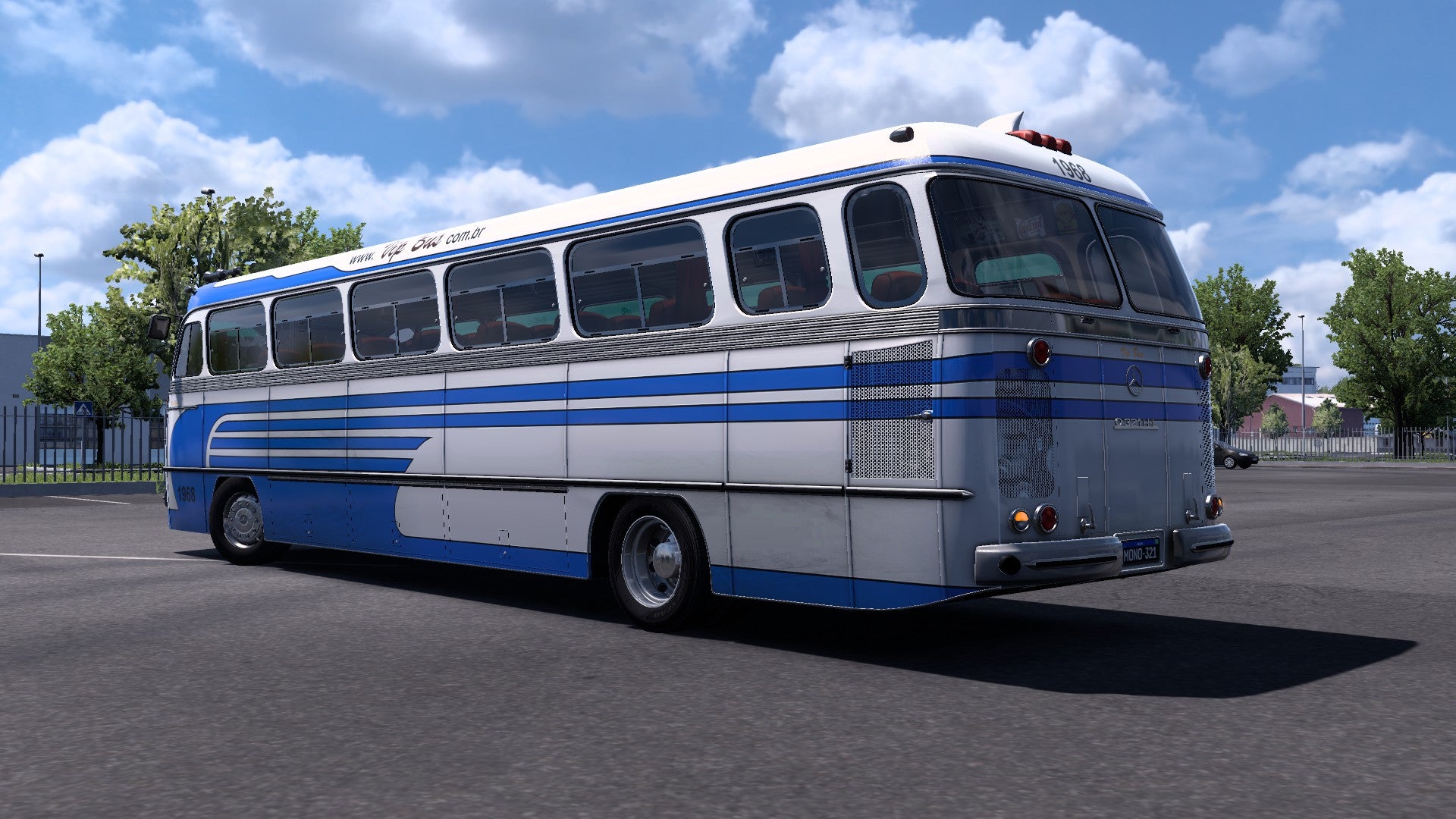 ETS2 Mod Bus Monoblobo O-321 4x2 Mercedes-Benz