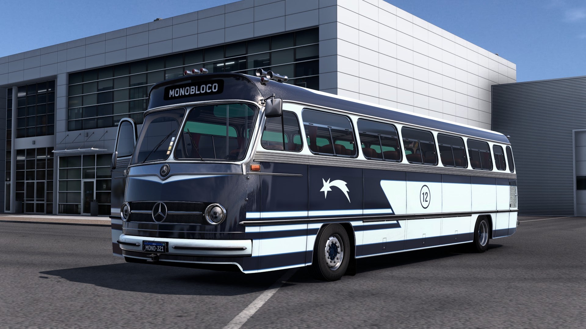 ETS2 Mod Bus Monoblobo O-321 4x2 Mercedes-Benz