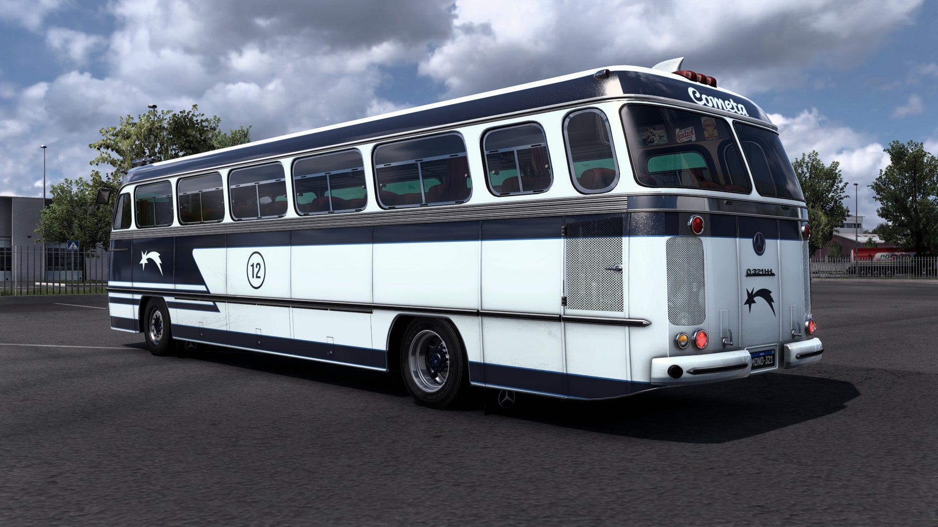 ETS2 Mod Bus Monoblobo O-321 4x2 Mercedes-Benz