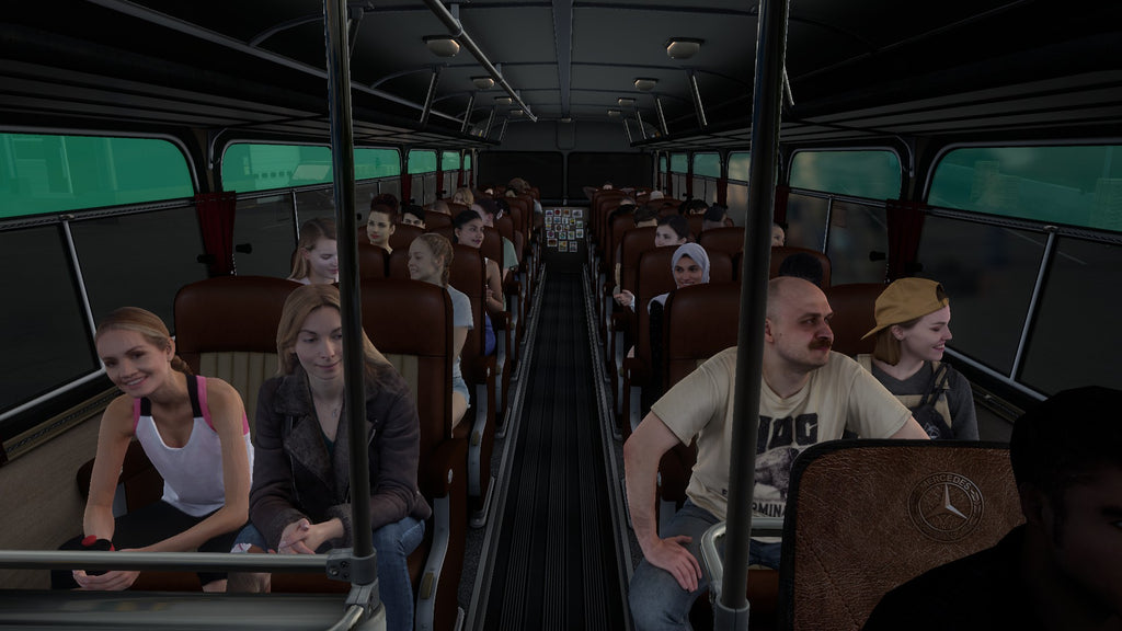 ETS2 Mod Bus Monoblobo O-321 4x2 Mercedes-Benz