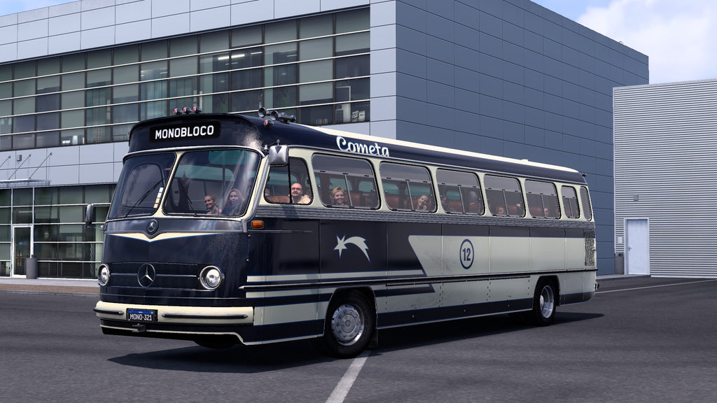 ETS2 Mod Bus Monoblobo O-321 4x2 Mercedes-Benz