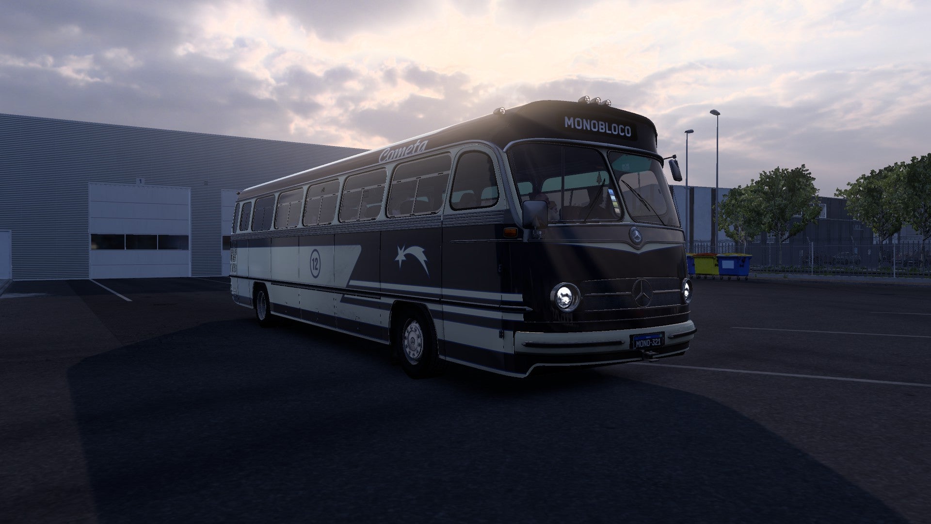 ETS2 Mod Bus Monoblobo O-321 4x2 Mercedes-Benz