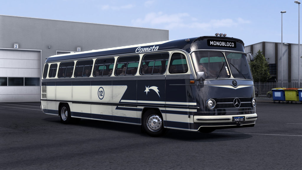 ETS2 Mod Bus Monoblobo O-321 4x2 Mercedes-Benz
