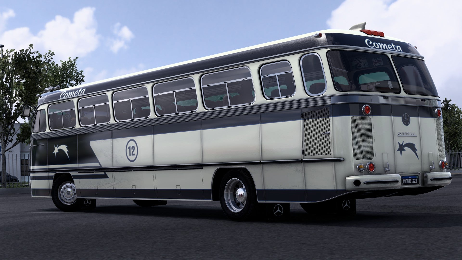 ETS2 Mod Bus Monoblobo O-321 4x2 Mercedes-Benz