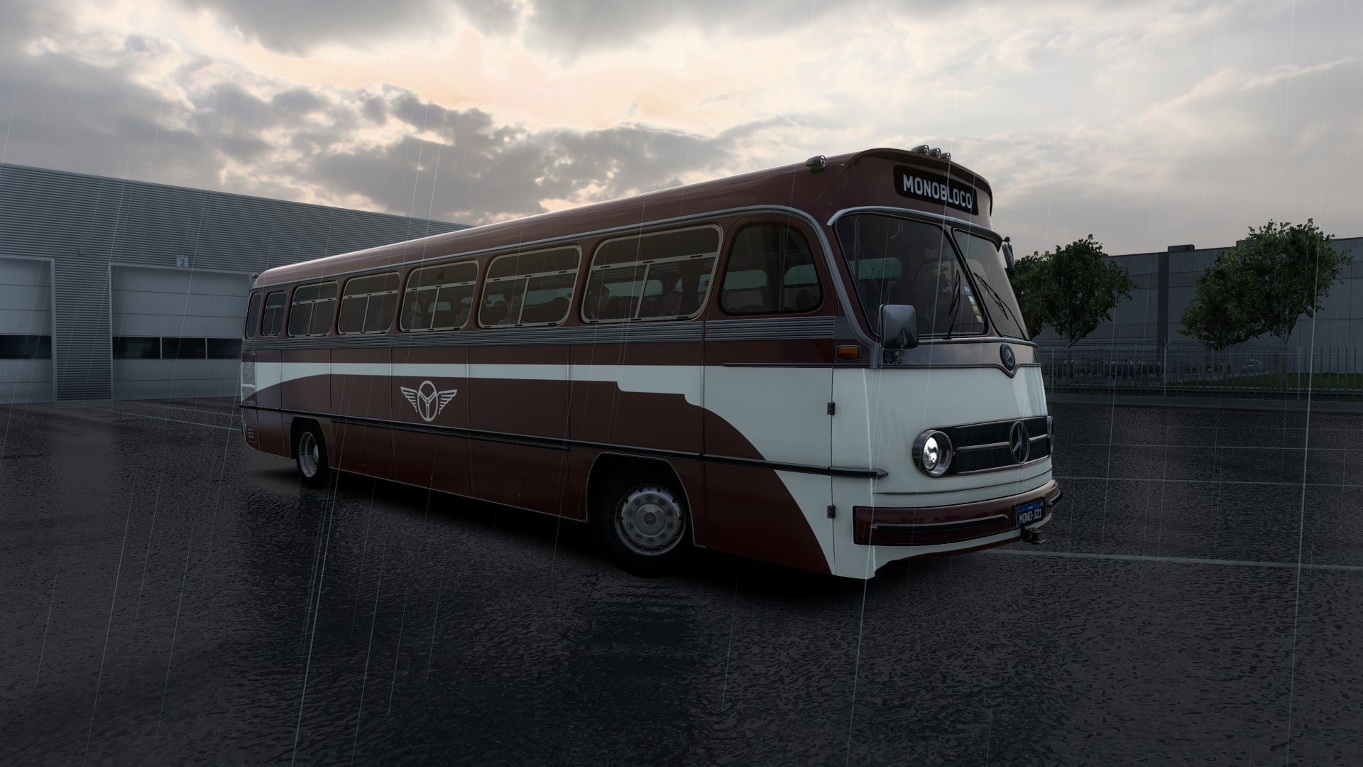 ETS2 Mod Bus Monoblobo O-321 4x2 Mercedes-Benz