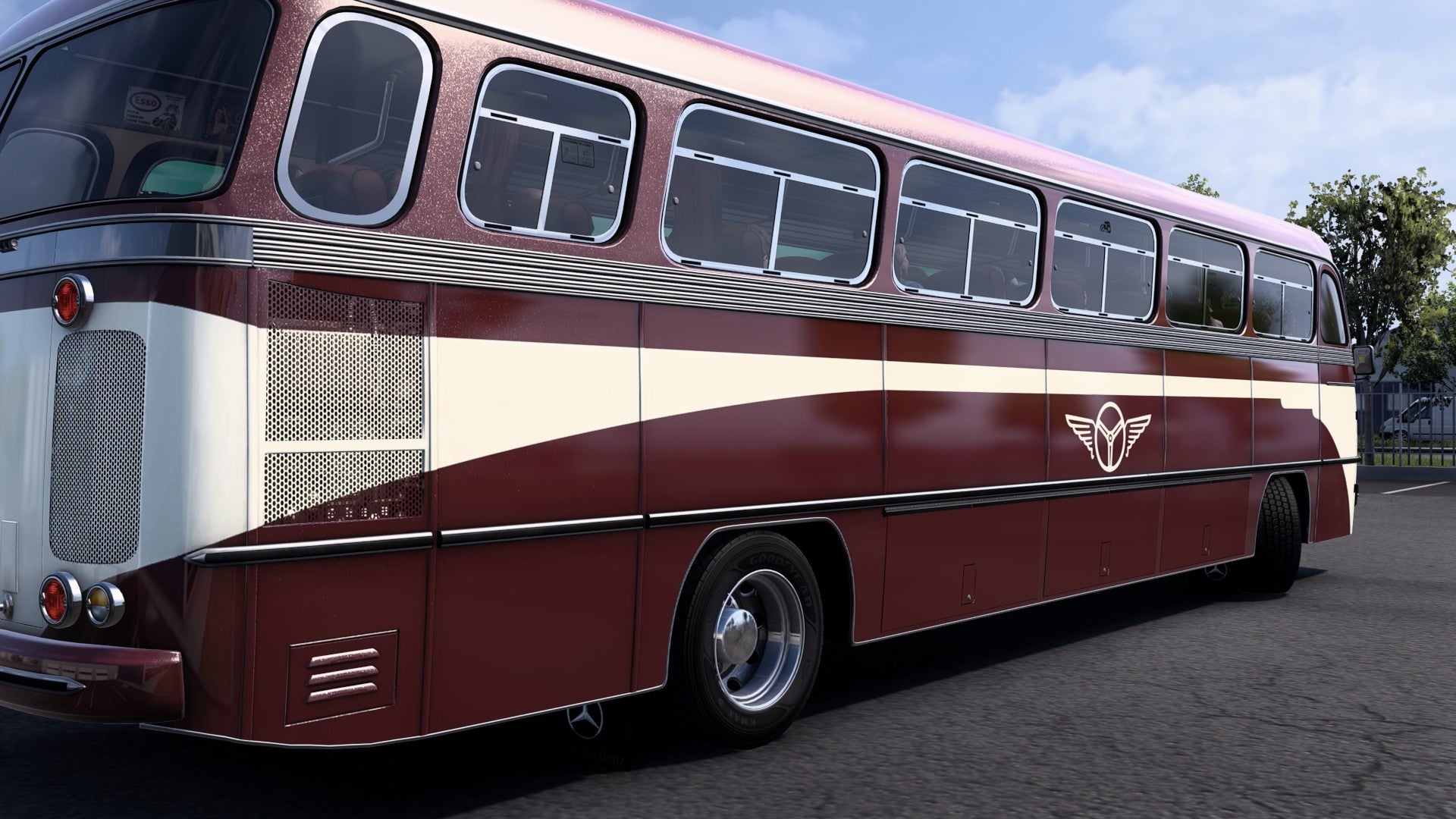 ETS2 Mod Bus Monoblobo O-321 4x2 Mercedes-Benz