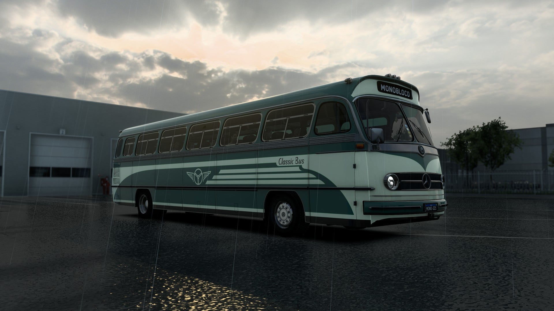 ETS2 Mod Bus Monoblobo O-321 4x2 Mercedes-Benz