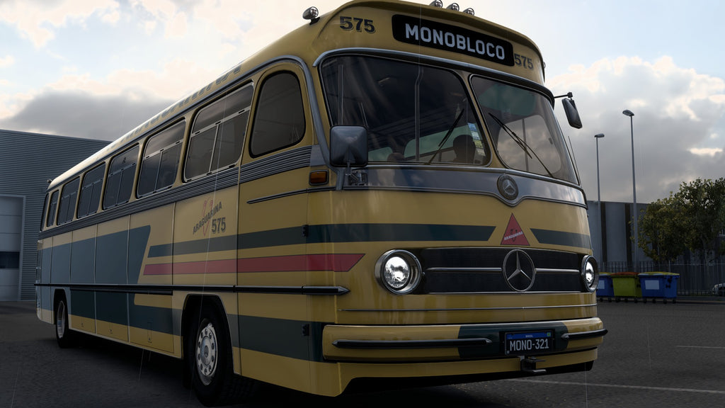 ETS2 Mod Bus Monoblobo O-321 4x2 Mercedes-Benz