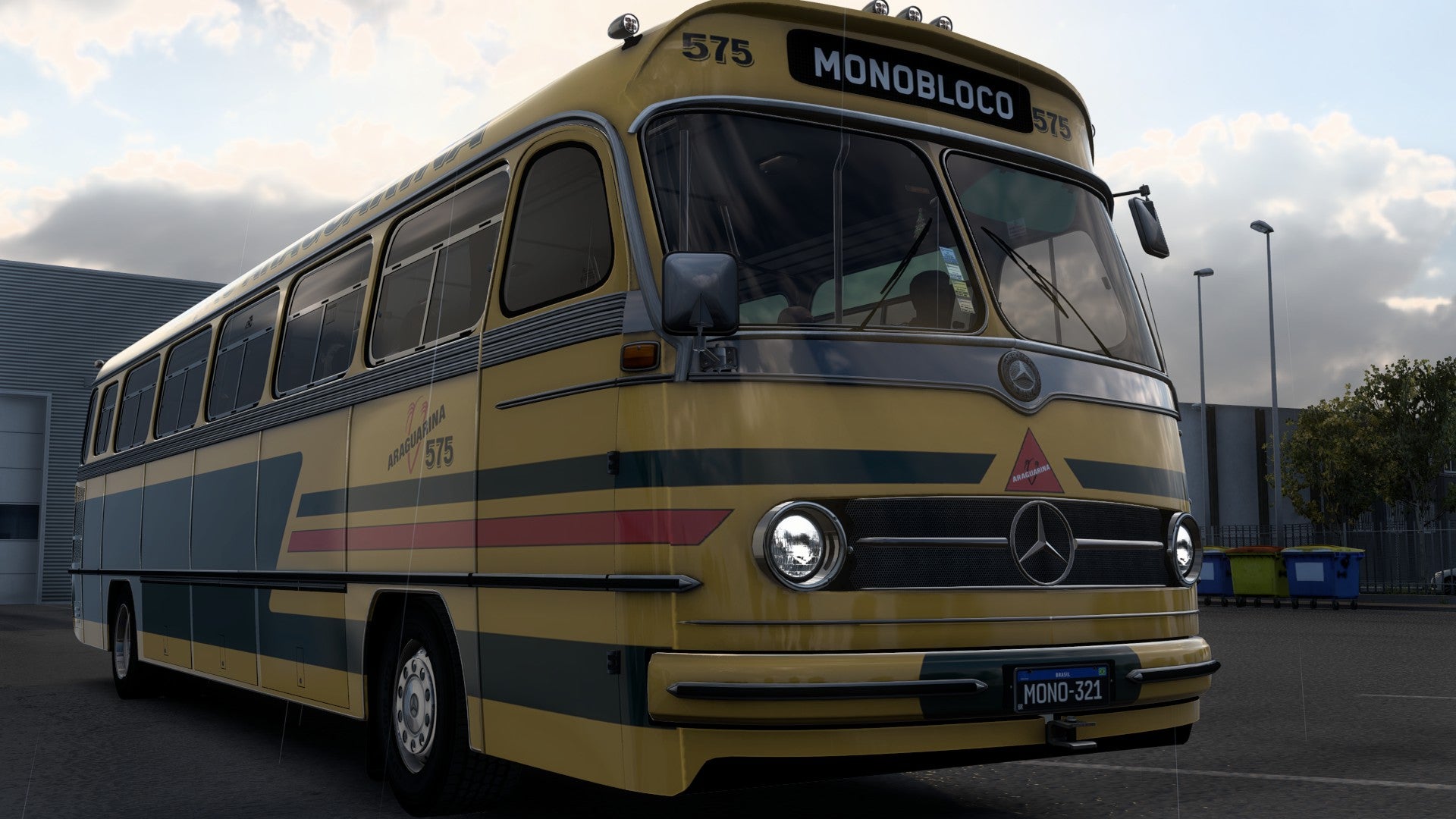 ETS2 Mod Bus Monoblobo O-321 4x2 Mercedes-Benz
