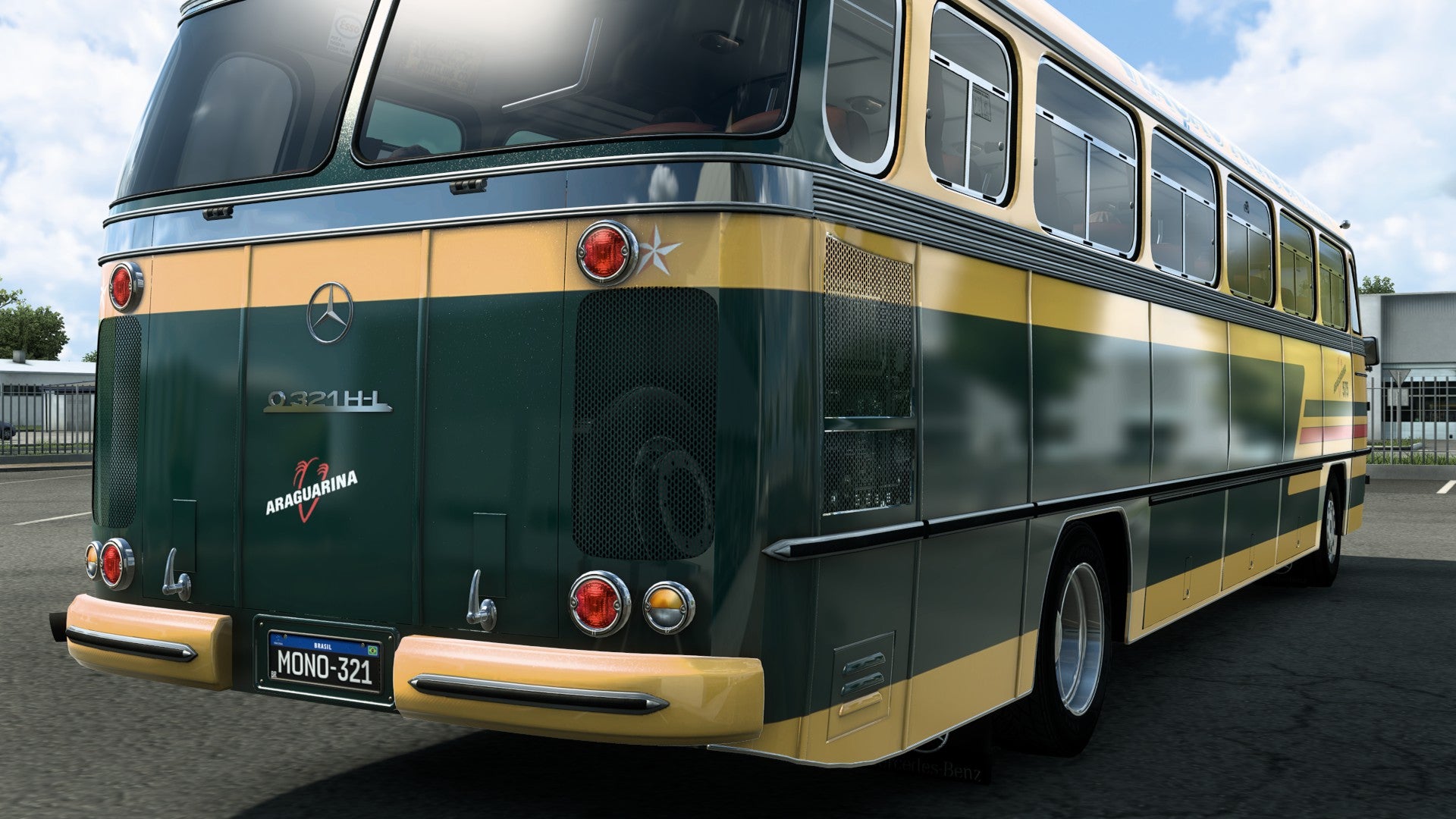 ETS2 Mod Bus Monoblobo O-321 4x2 Mercedes-Benz