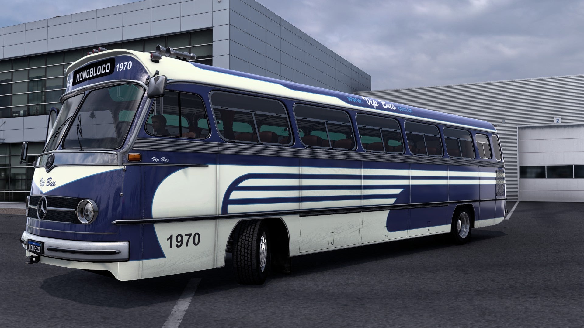 ETS2 Mod Bus Monoblobo O-321 4x2 Mercedes-Benz