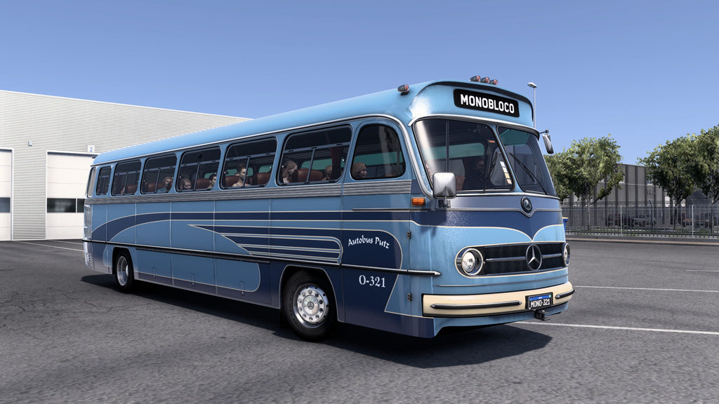 ETS2 Mod Bus Monoblobo O-321 4x2 Mercedes-Benz