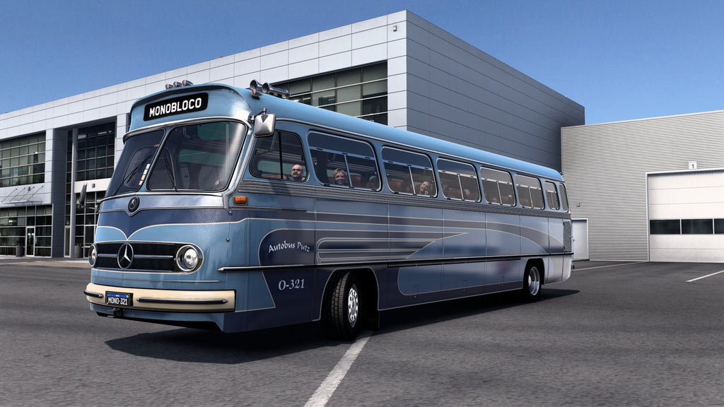 ETS2 Mod Bus Monoblobo O-321 4x2 Mercedes-Benz