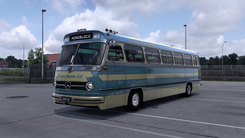 ETS2 Mod Bus Monoblobo O-321 4x2 Mercedes-Benz