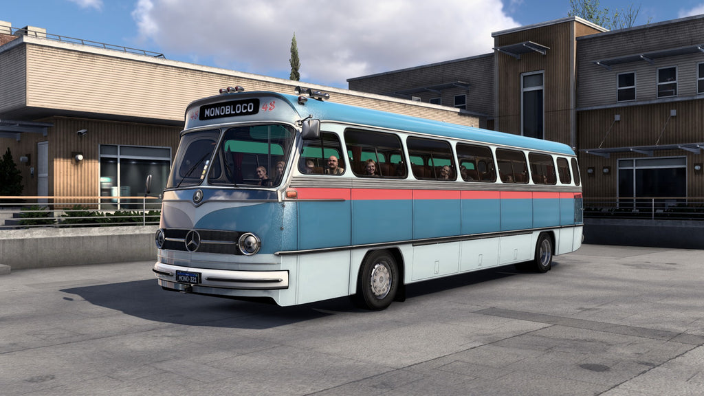 ETS2 Mod Bus Monoblobo O-321 4x2 Mercedes-Benz