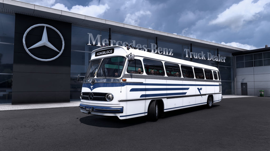 ETS2 Mod Bus Monoblobo O-321 4x2 Mercedes-Benz