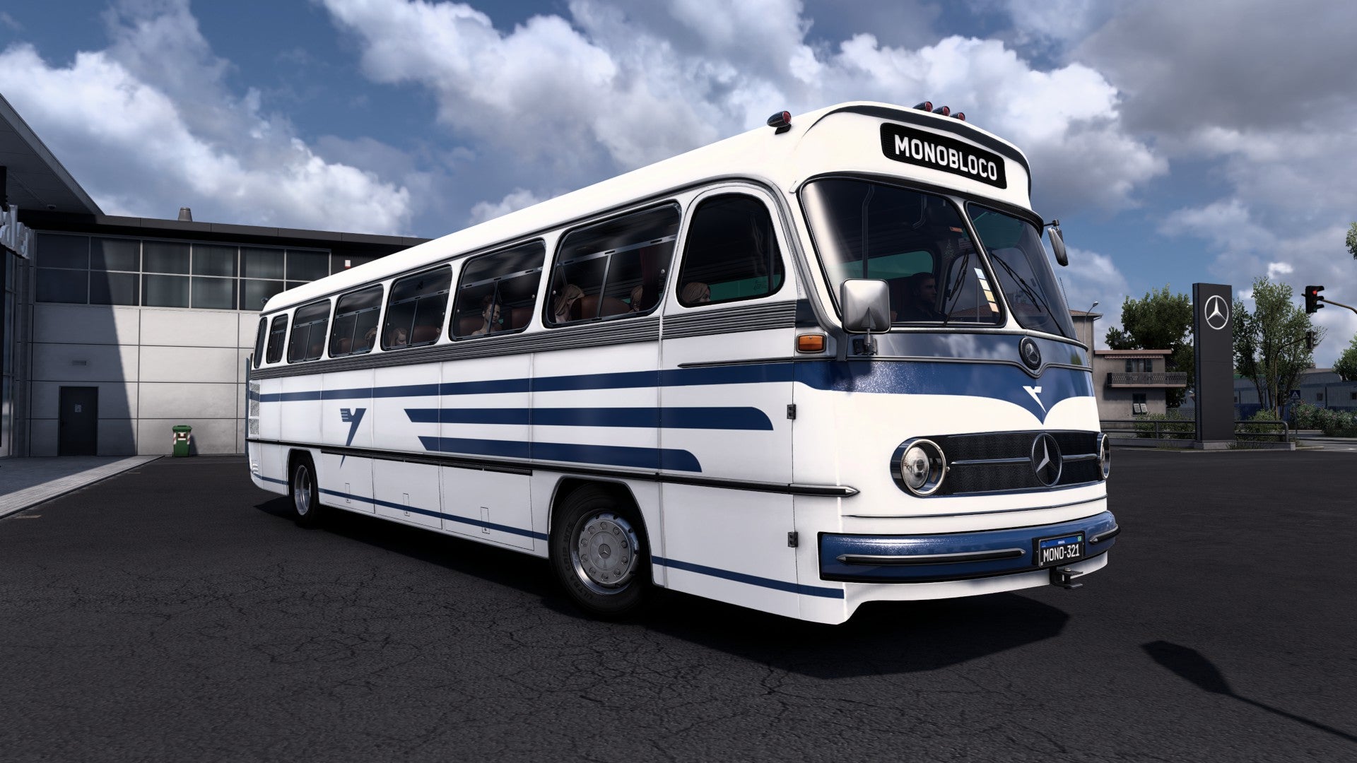 ETS2 Mod Bus Monoblobo O-321 4x2 Mercedes-Benz