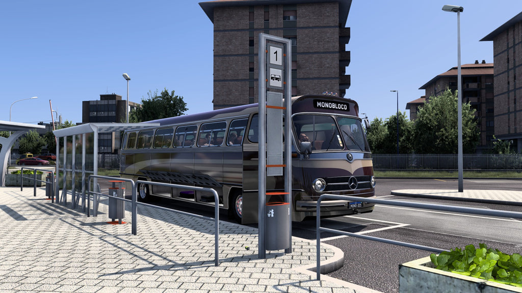 ETS2 Mod Bus Monoblobo O-321 4x2 Mercedes-Benz