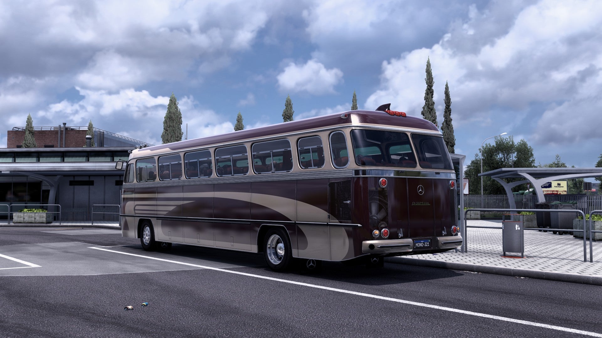 ETS2 Mod Bus Monoblobo O-321 4x2 Mercedes-Benz