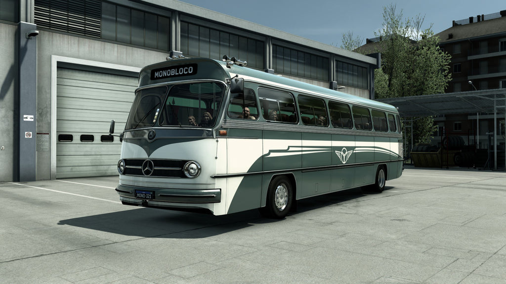 ETS2 Mod Bus Monoblobo O-321 4x2 Mercedes-Benz